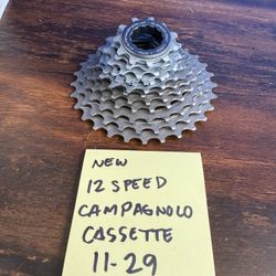 New Campagnolo 12s.  11/29