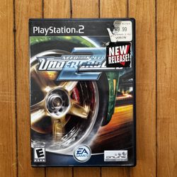 Need For Speed Underground 2 PS2 Sony Playstation 2 Game CIB Complete W/ Manual (Tested)