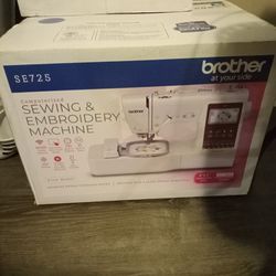 Brother Se725 Sewing And Embroidery Machine 