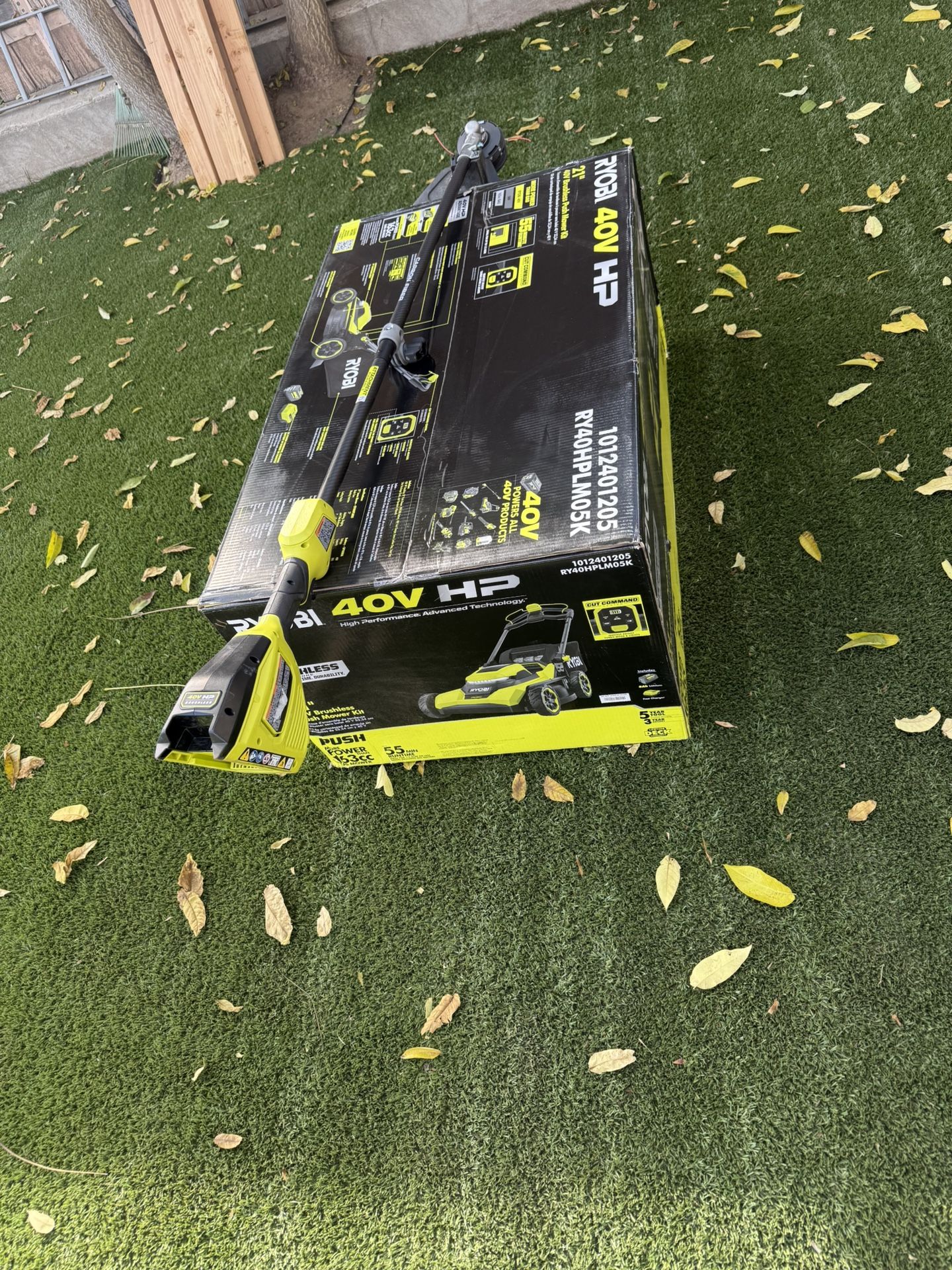 40V HP Brushless 21 in. Cordless Battery Walk Behind Push Lawn Mower with 8.0 Ah Battery and Charger