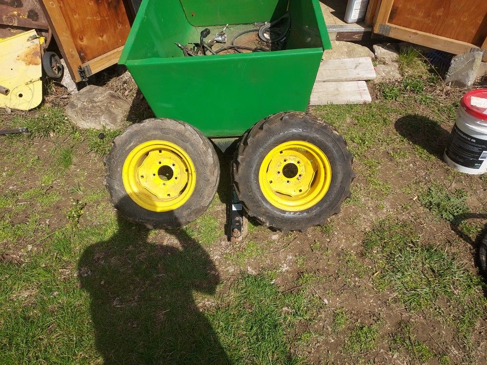 John Deere 5x4.5 Tires And Rims. 