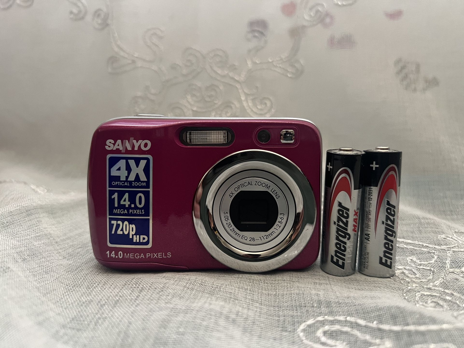 Sanyo VPC-S1414 14.0MP Digital Camera - Pink