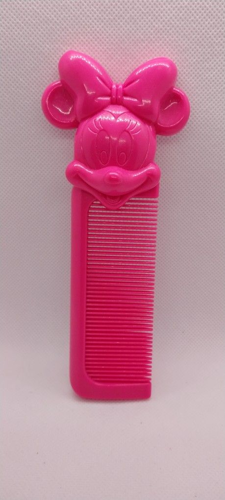 Minnie Mouse Large Pink Comb
