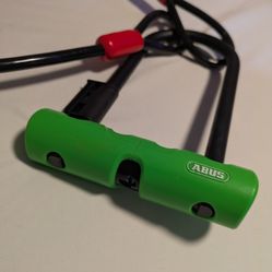 ABUS Ultra 410 U Bike lock with Wheel Cable
