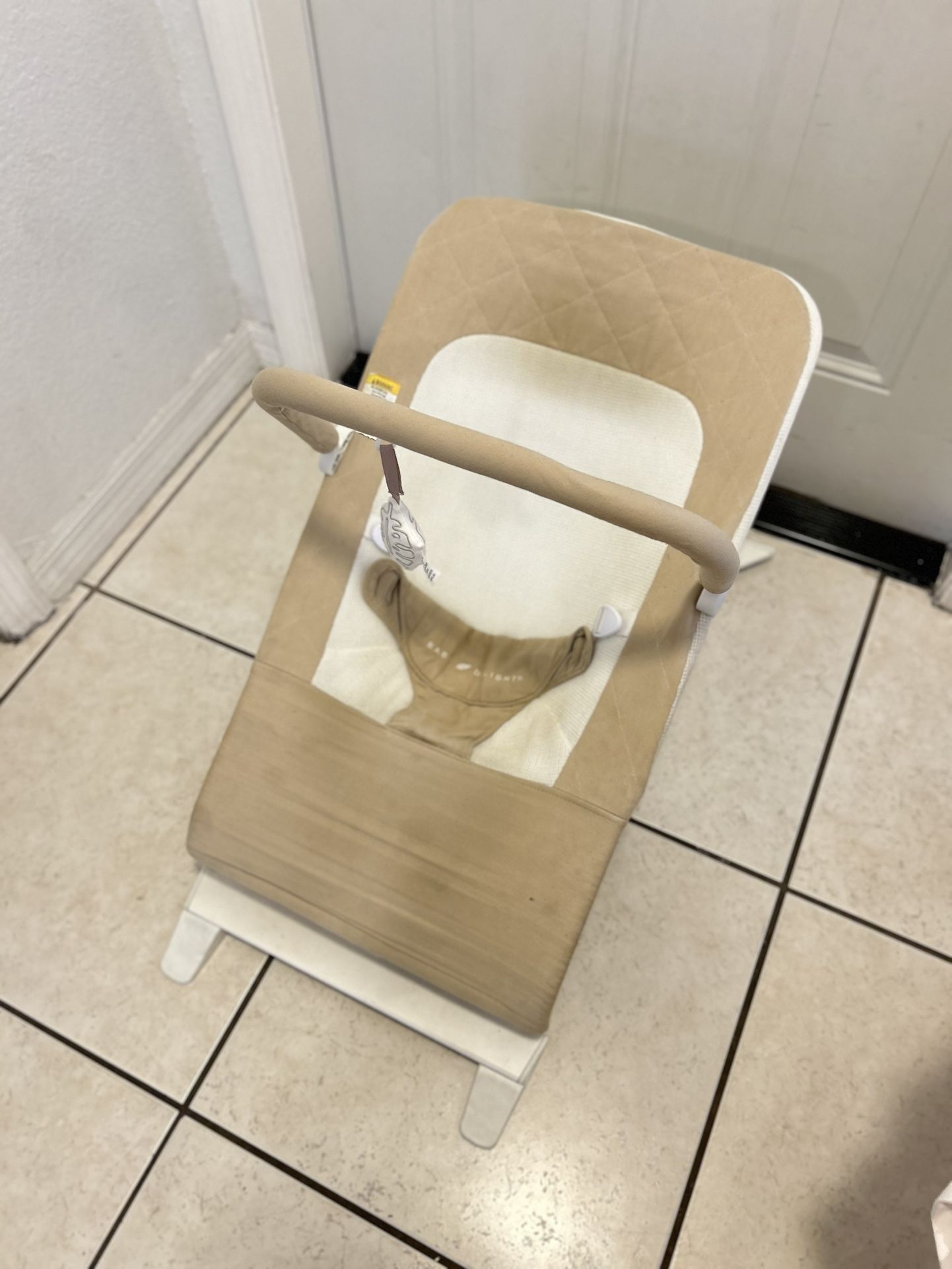 Baby Bouncer Chair Neutral Washable Cover