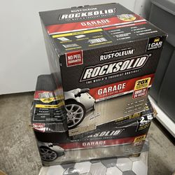 Rustoleum Rock Solid Garage Floor Coating Werner Ladder Utility Cart Legrand Outlets Switches Dewalt Tools  Kitchen Faucet  Delta