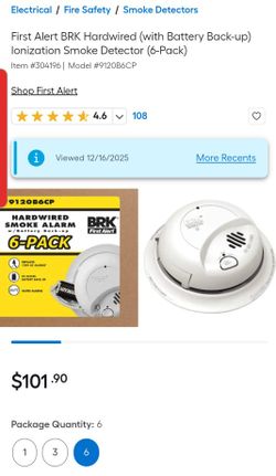 BRK Smoke Alarms