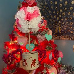 Valentine Roses Topiary