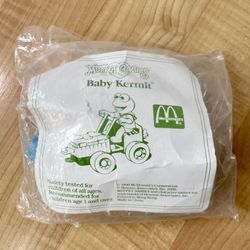 1990 McDonalds Jim Henson’s Muppet Babies Baby Kermit Happy Meal Toy