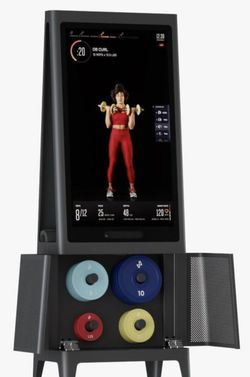 2020 Tempo Studio Home Gym Lightly Used with Floor Mat and Heart Rate Monitor - Fremont, CA