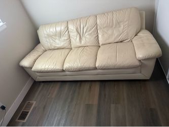 Leather Couch Set