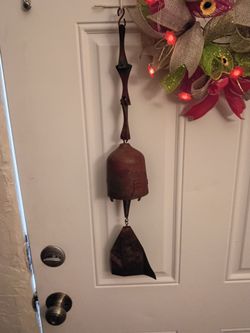 Vintage Arcosanti Brutalist Bronze Bell