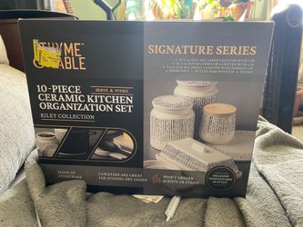 Brand New Ceramic Kitchen Organization Set