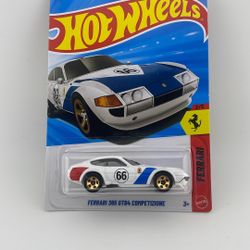 2026 Hot Wheels C Case Ferrari 365 GTB4 Competizione 62/250 White Polo