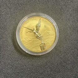 1/2 Oz 2024 Reverse Proof Gold Libertad 