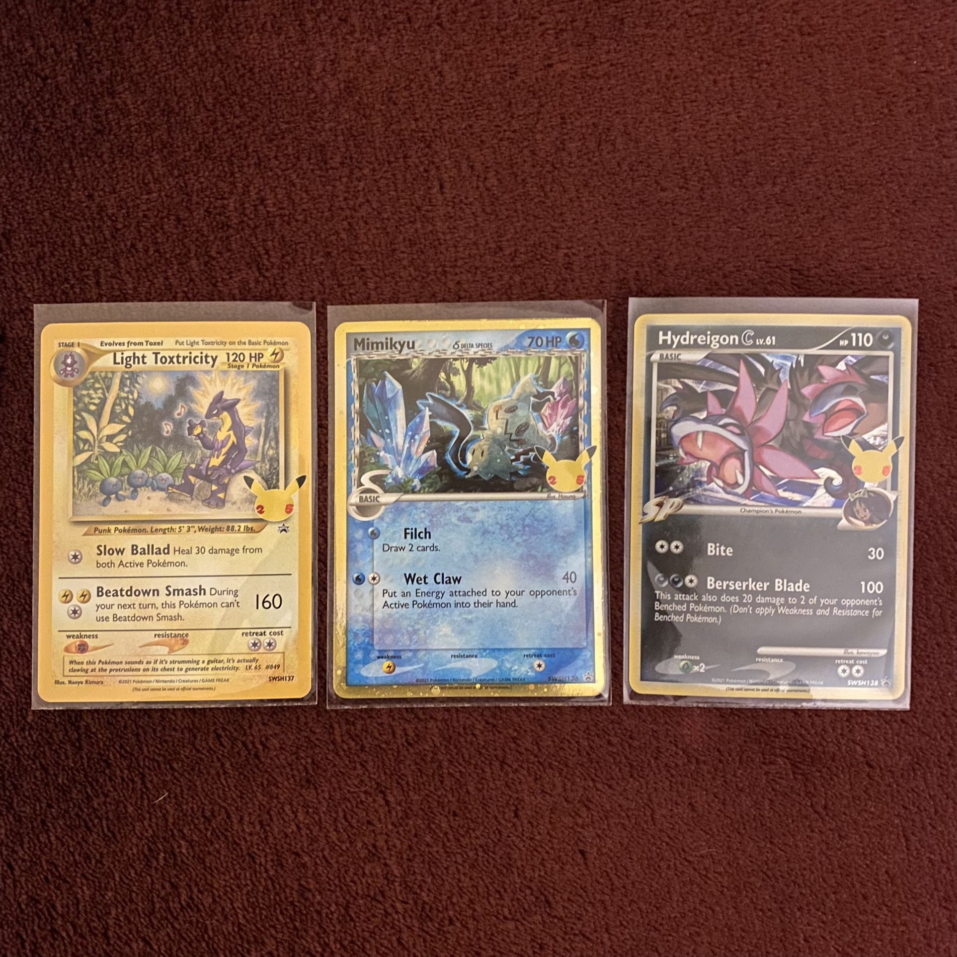 Pokemon Celebrations Collector Chest Promos Pack Fresh