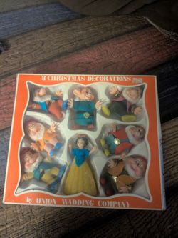 Disney Snow White ornaments