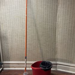 Mop Bucket & Handle ($5 Both)
