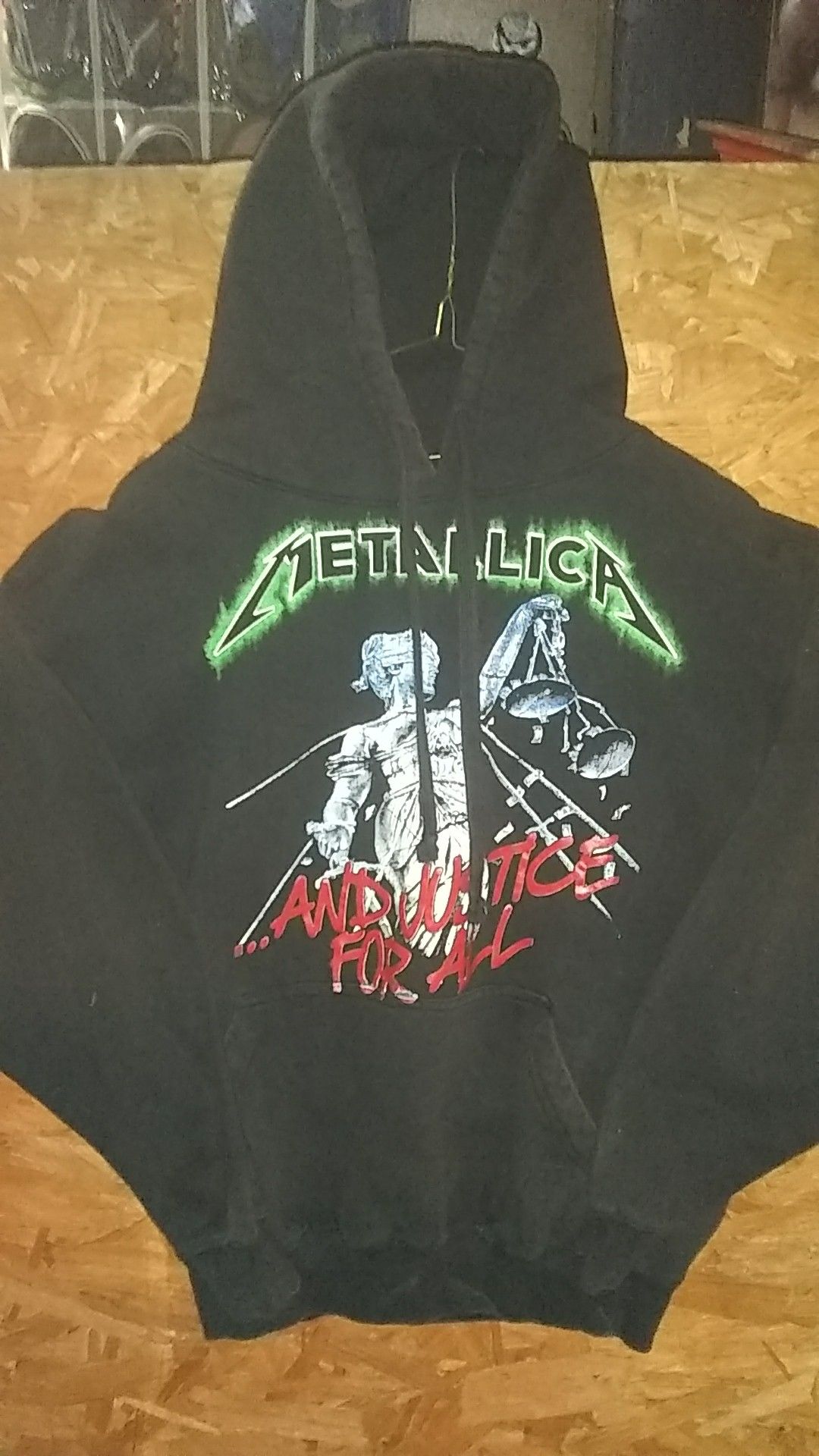 METALLICA...AND JUSTICE FOR ALL HOODY