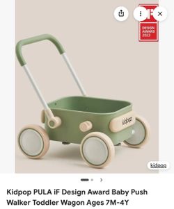 Kidpop PULA Baby Push Walker Toddler Wagon