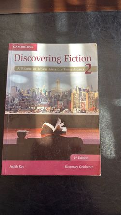 Cambridge Discovering Fiction 2 Textbook 2nd Edition