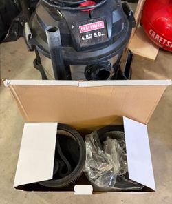 Craftsman wet, dry vac with two new filters