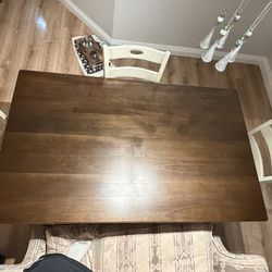 Wood table