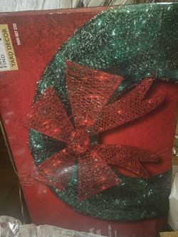 Tinsel Wreath
