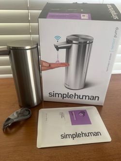 Simplehuman Sensor Soap Dispenser Brand new  #sensor #automatic  Simplehuman Sensor Pump Liquid Soap or Sanitizer Dispenser #simplehuman #sensor  simp