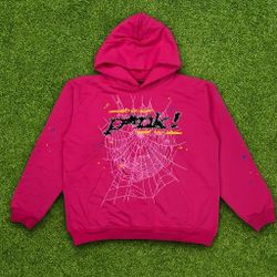 Spyder Hoodie - Pink