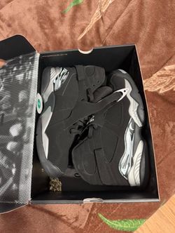 Air Jordan 8 Black Grey Sneakers