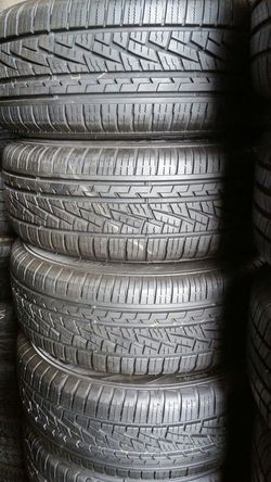 (4) Used tires 206/60R15 Falken 85%