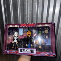 Halloween neca toy figures -3pc