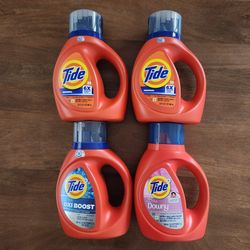 4 Tide Detergent