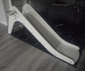 Toddler slide used indoor