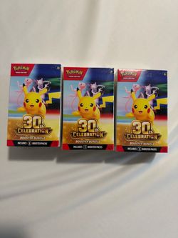 Pokemon TCG 30th Anniversary Celebration Booster Bundle