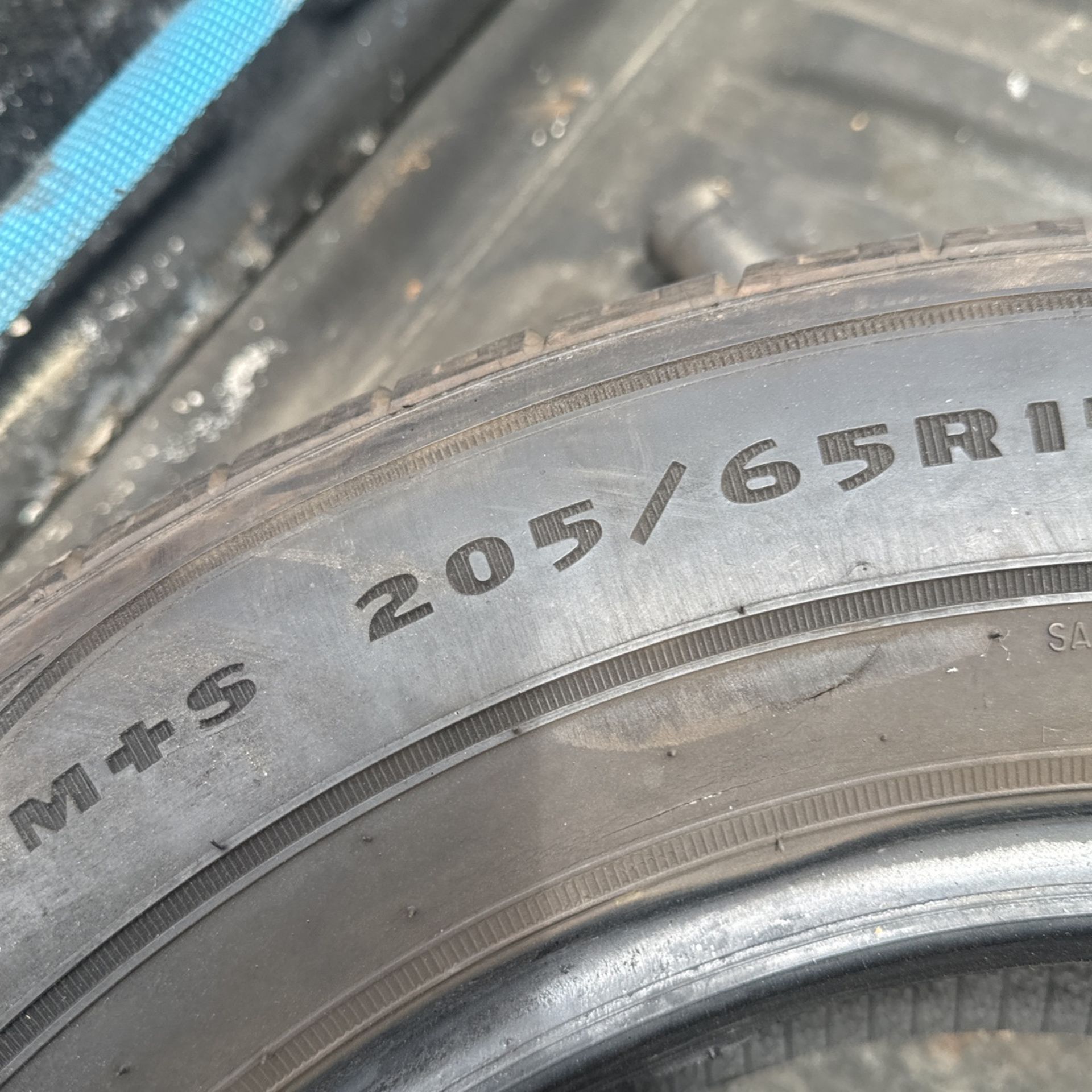 2 Used Tires Good Condition 205/65/15