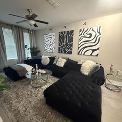 Luxury Sectional Couch Sofa - Like New ✨