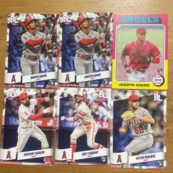 ANGELS 25 CARD LOT 