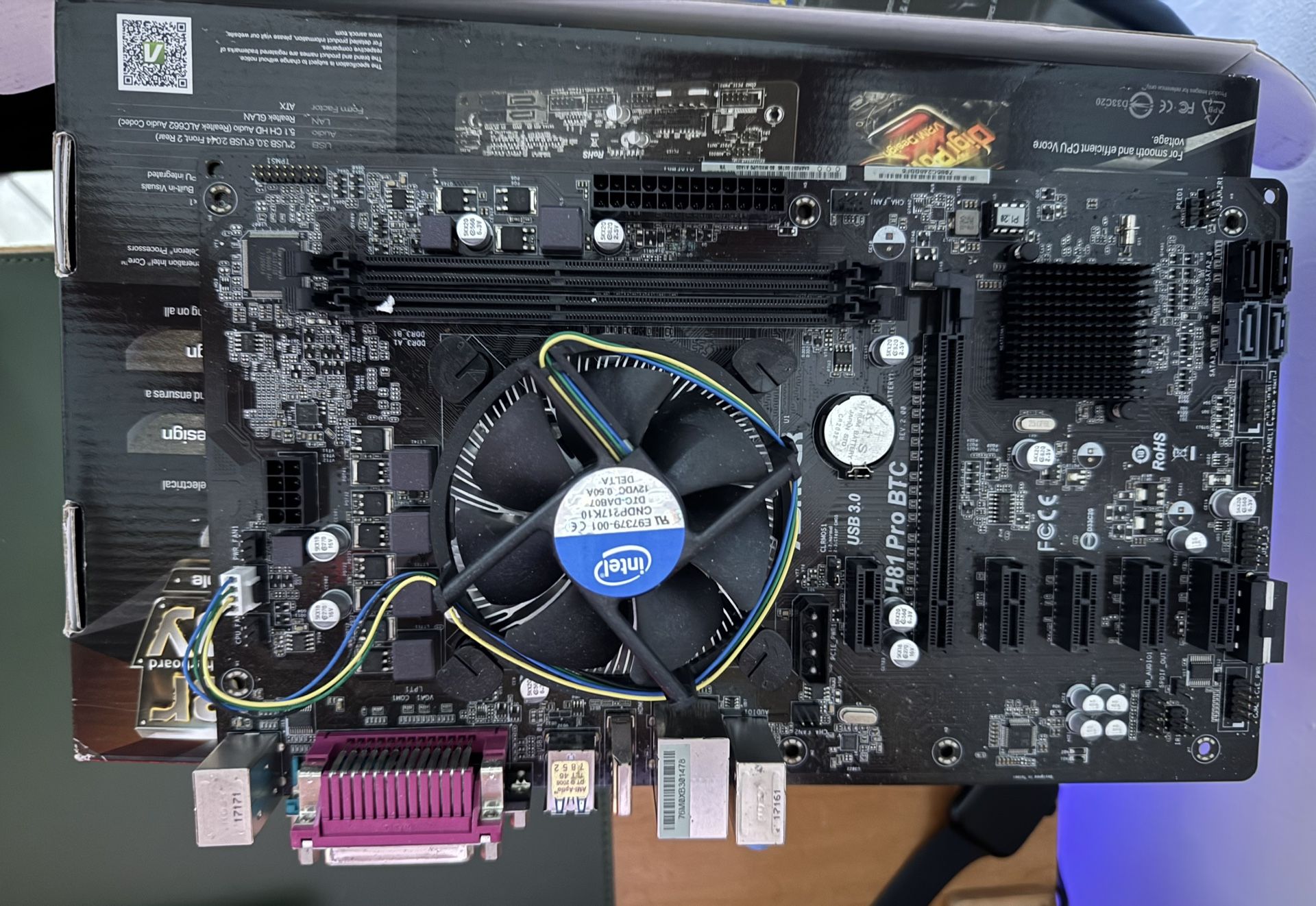 Switch Asrock H81 Pro Btc ASRock H81 PRO BTC With INTEL CHIP