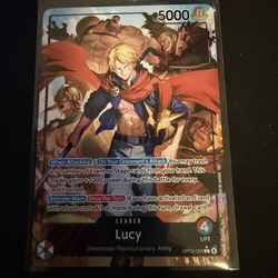 One Piece OP15 Alt Art Leader Lucy