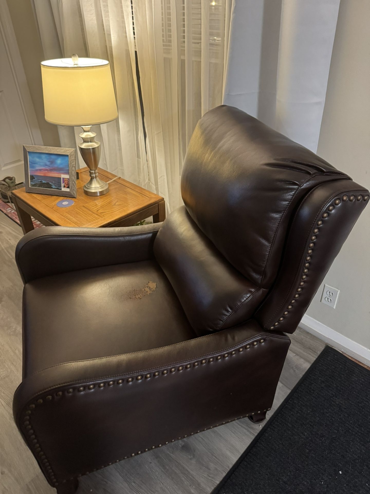 Manual Recliner Brown