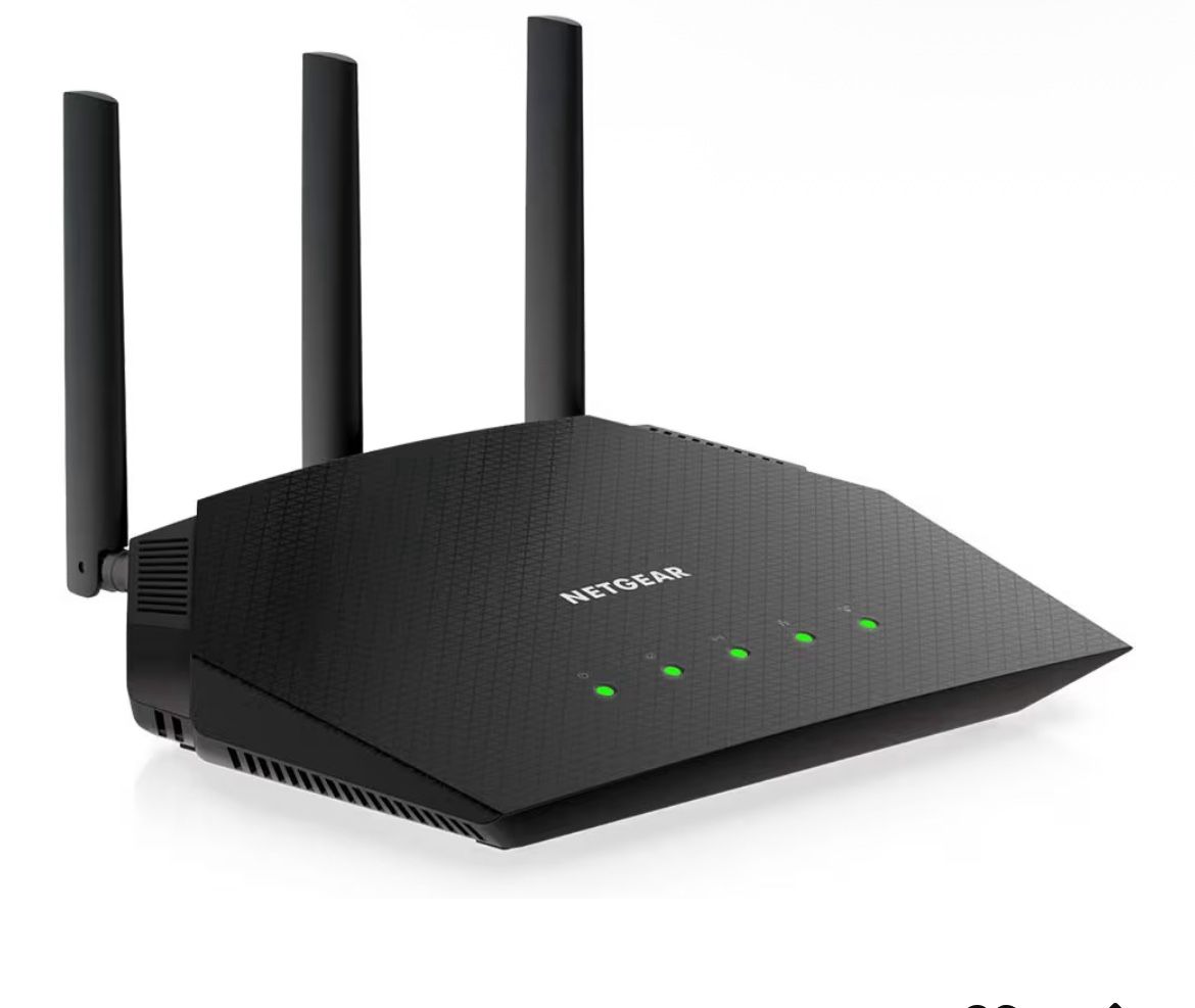 NETGEAR 4-Stream 6 Router (R6700AXS) – with 1-Year Armor Cybersecurity Subscription - AX1800 Wireless Speed (Up to 1.8 Gbps) | Coverage up to 1,500 sq