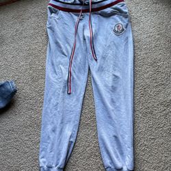 Men Used Moncler Sweat Pants Size XL Want 50.00