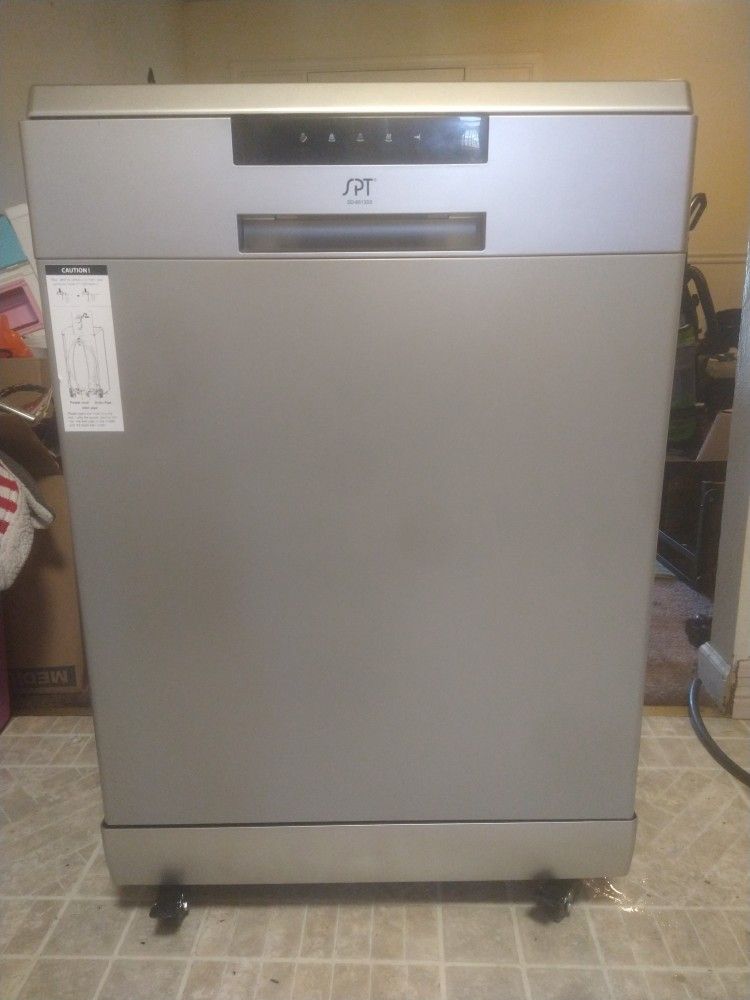 SPT portable stainless steel dishwasher