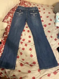 Jeans With Button Pockets 