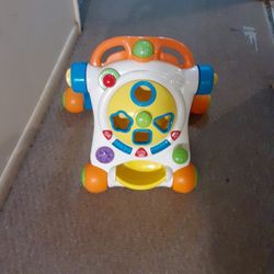 Baby Walk Behind Activity Toy. Sayings And Lights Up