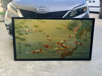 Large Chinese Koi fish picture