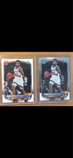 Darryn Peterson 1st Bowman Chrome and Base