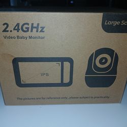 2.4GHz baby monitor and screen